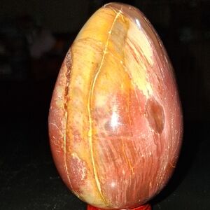 Polished Stone Egg Decor